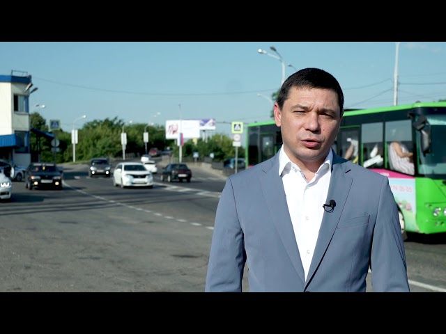 Евгений Первышов о закрытии с 12 июля Яблоновского моста для грузовиков и автобусов