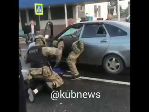 Задержание со стрельбой на въезде в Краснодар