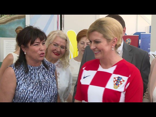 Президент Хорватии прилетела в Сочи