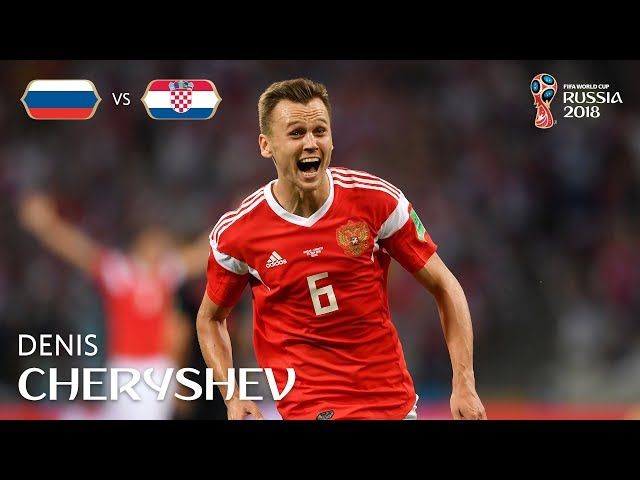 Denis CHERYSHEV Goal – Russia v Croatia  – MATCH 59