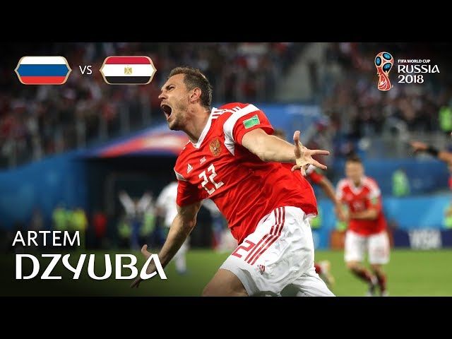 Artem DZYUBA Goal - Russia v Egypt - MATCH 17