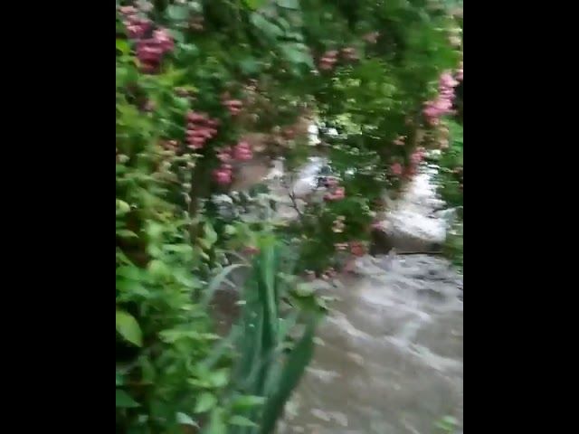 В Горячем Ключе 7 июня  прошел сильный ливень