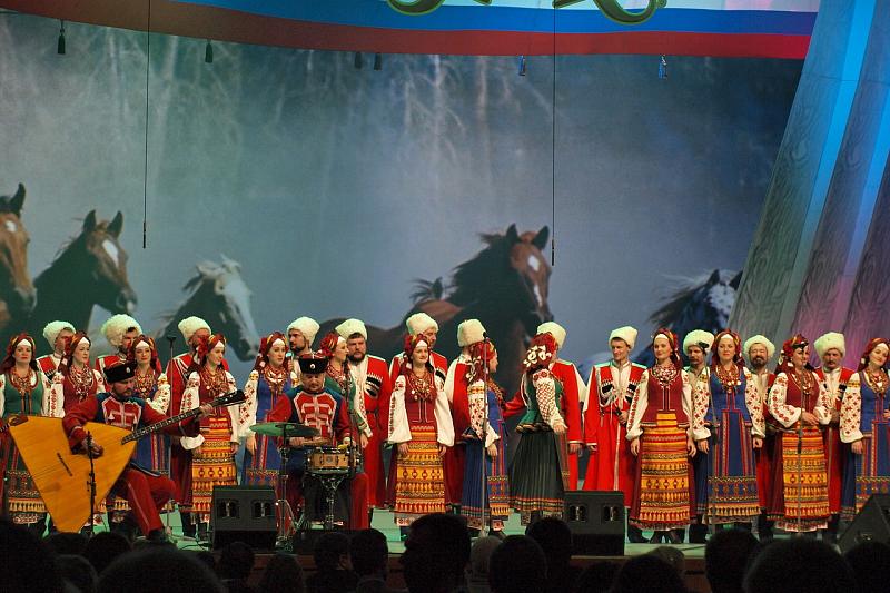 200 лет хору.  Концерт в Государственном Кремлевском Дворце. Ноябрь 2011 г.