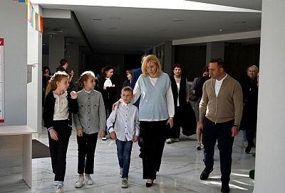 Вице-губернатор Анна Минькова посетила здравницы, принявшие детей из новых территорий