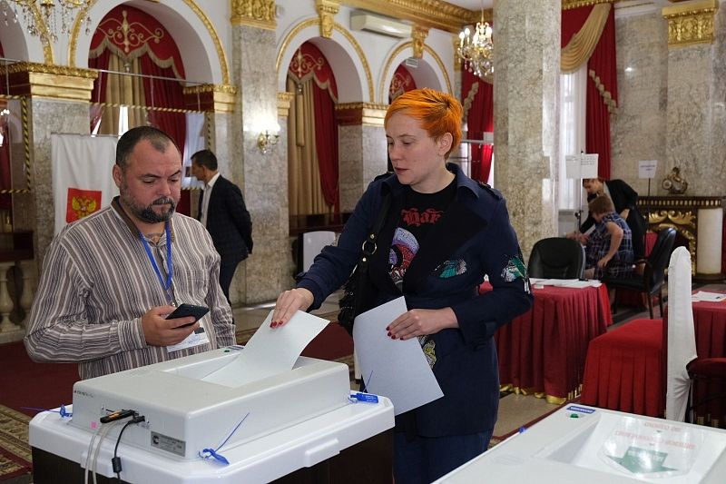 В Краснодарском крае начался второй день выборов