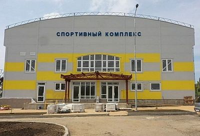 Спорткомплекс в Выселковском районе достроят до конца июня