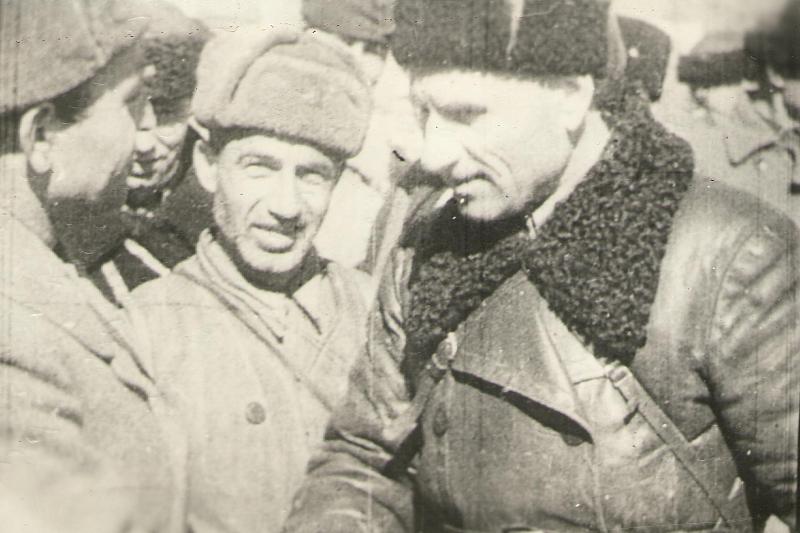 Бойцы 203-й стрелковой дивизии, 1943 год.