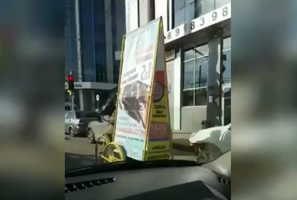 Полиция проверит законность появления рекламных велорикш на дорогах Краснодара