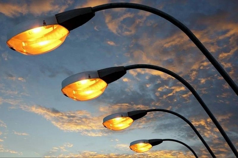 Уличные фонари установили в пригороде Краснодара
