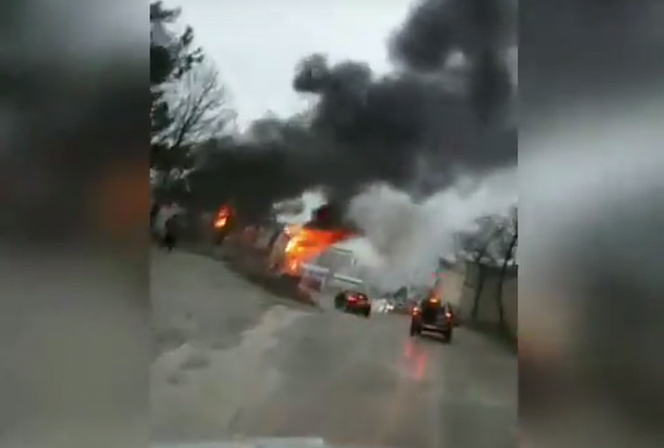 Крупный пожар в Геленджике тушили почти 4 часа