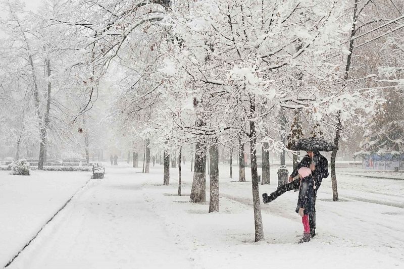 Сильные дожди и мокрый снег ожидаются в Краснодарском крае до конца недели