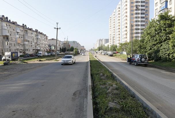 Новую дорогу по ул. Восточно-Кругликовской в Краснодаре сдадут к концу июля