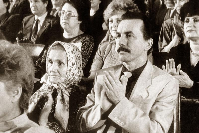 1985 год. Краснодарская филармония, Виктор Захарченко с мамой Натальей Алексеевной