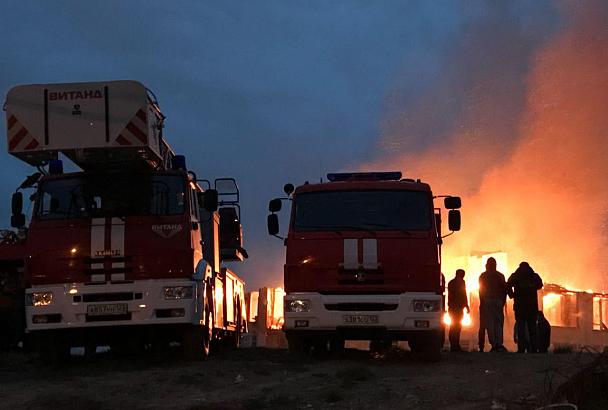 Губернатор Кубани прокомментировал пожар в доме-самострое в Сочи