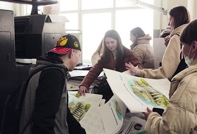 Будущие журналисты и издатели познакомились с работой «Печатного двора Кубани»