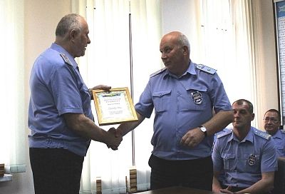 В Краснодаре благодарили за труд работников ведомственной охраны Минтранса России