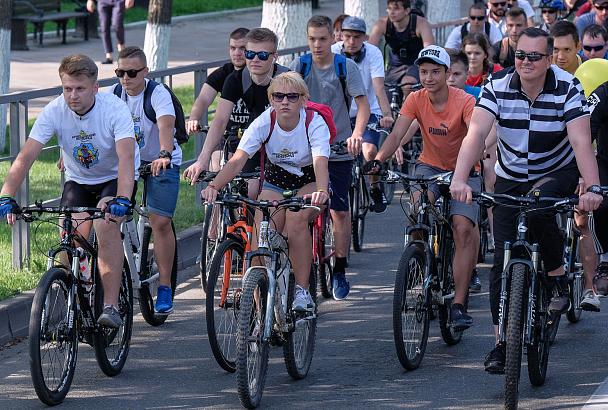 А ты крути свое колесо: в Краснодаре состоялся велопарад