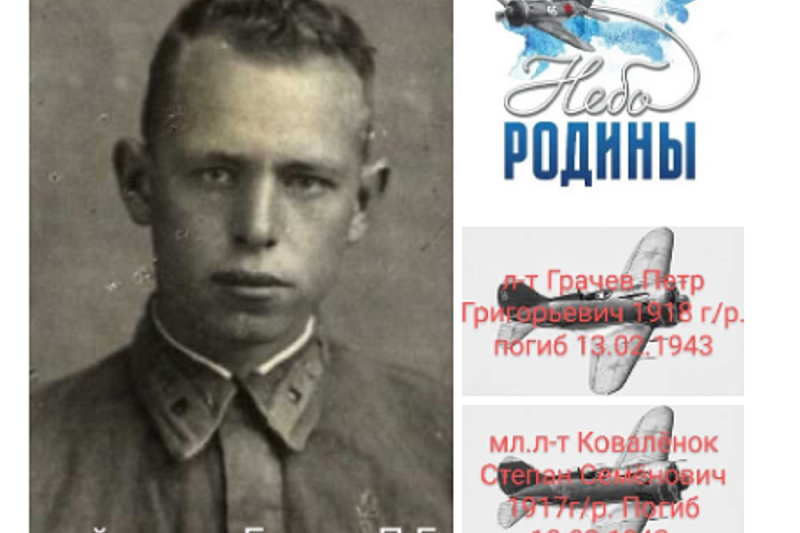 Поисковики разыскивают родственников двух летчиков, погибших в боях за Кубань в 1943 году