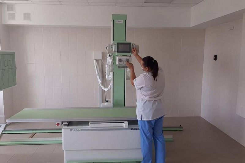 В участковую больницу Красноармейского района купили новый рентген-аппарат