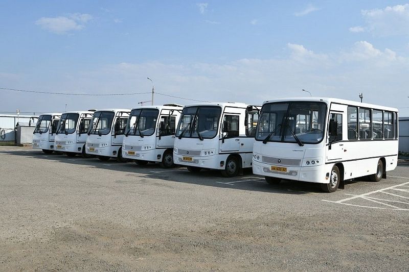 В Краснодаре увеличат количество автобусов № 59 для подвоза детей в школу в Новознаменском 