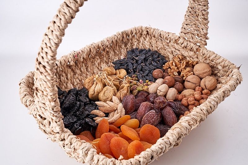 Орехи и сухофрукты - кладезь витаминов