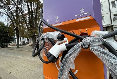 Девять новых станций для зарядки электромобилей установили в Краснодаре