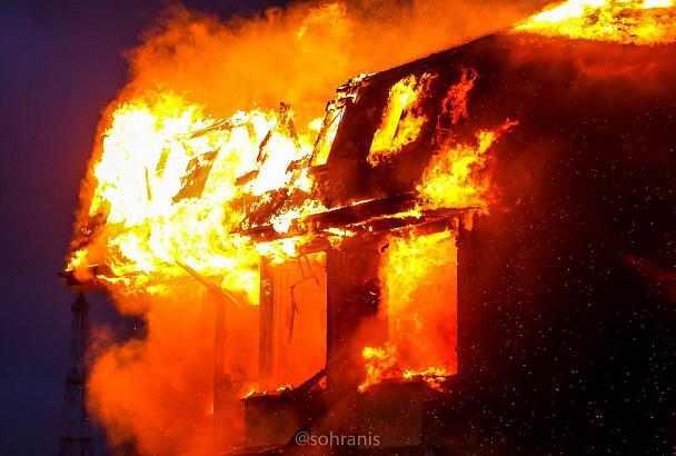 Пожар на Лысой горе в Сочи: как горел дом-самострой