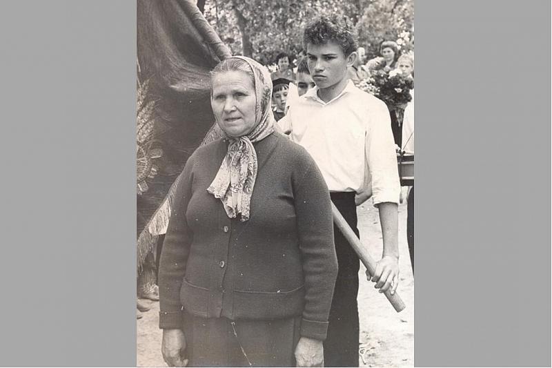 Мама Елены и Виталия Голубятниковых, погибших при освобождении Брюховецкой.