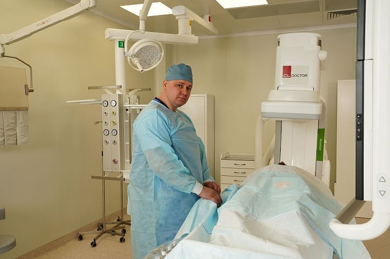 Александр Некрасов, заведующий отделением  рентгенэндоваскулярной хирургии CL Doctor.