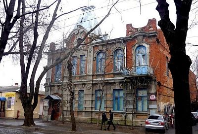 Особняк начала XX века реставрируют в Краснодаре 
