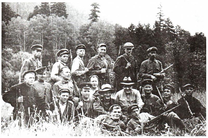 Работники заповедника воевавшие в 20-й Горнострелковой дивизии