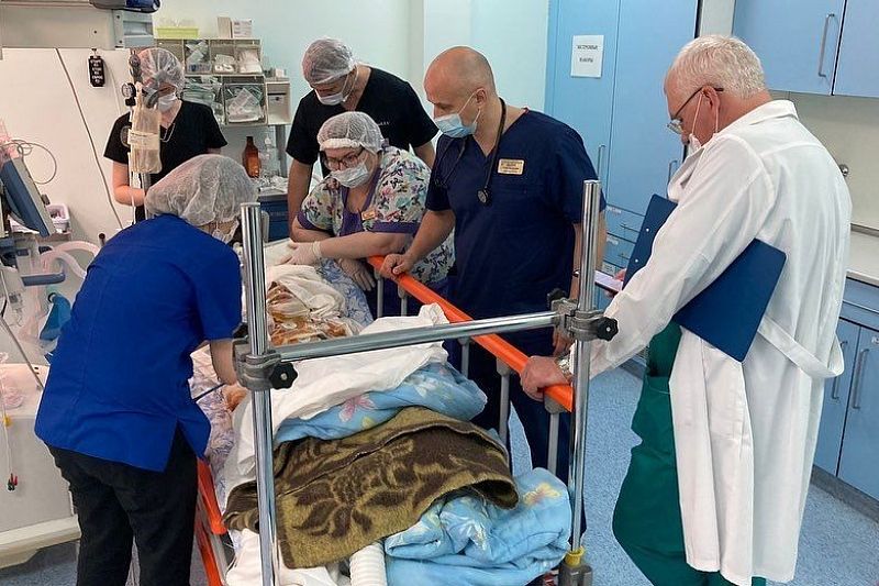 Краснодарские врачи рассказали о состоянии детей, доставленных из Чечни после взрыва газа