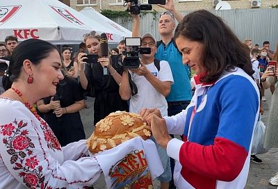 Серебряный призер Олимпиады Елена Орябинская вернулась на Кубань