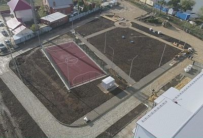 Водно-спортивная гребная база в Темрюке построена уже на 87%