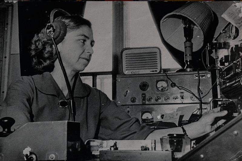 После войны устроилась на радиостанцию Туапсинского порта, где проработала до самой пенсии.