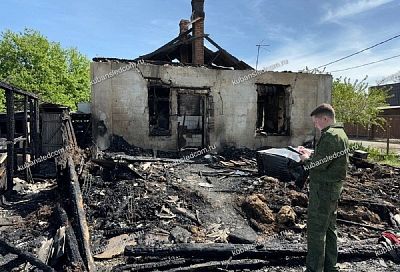 Семья из трех человек погибла при пожаре в Краснодаре