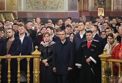 Вениамин Кондратьев: «Поздравляю всех православных верующих Кубани со Светлым Христовым Воскресением»