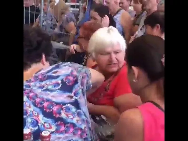 Драка за сковородки в "Магните"