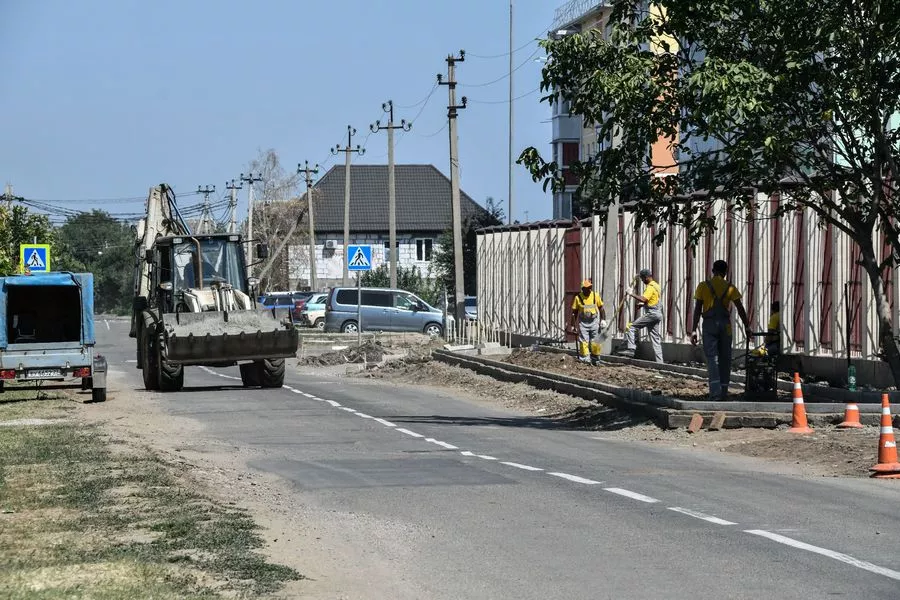 Улица Пластунская на хуторе им. Ленина
