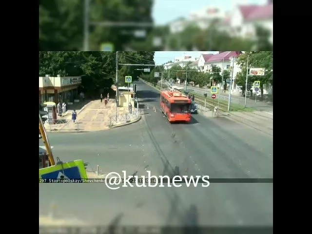 ДТП Ставропольская и Шевченко, 22 июля, Краснодар