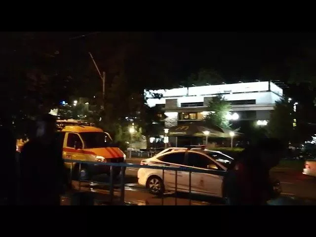 Пожар в центре Краснодара. 17.09.2018