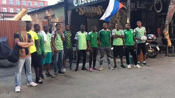 Денис В. обещал нигерийцам хорошую футбольную карьеру в Сочи