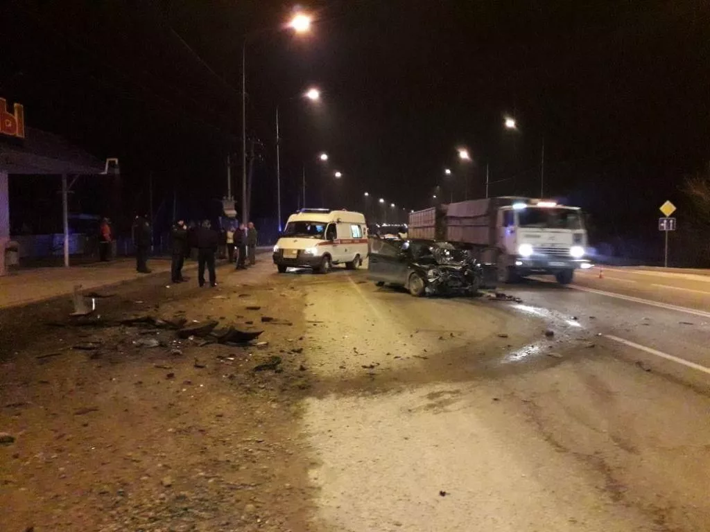 Место аварии