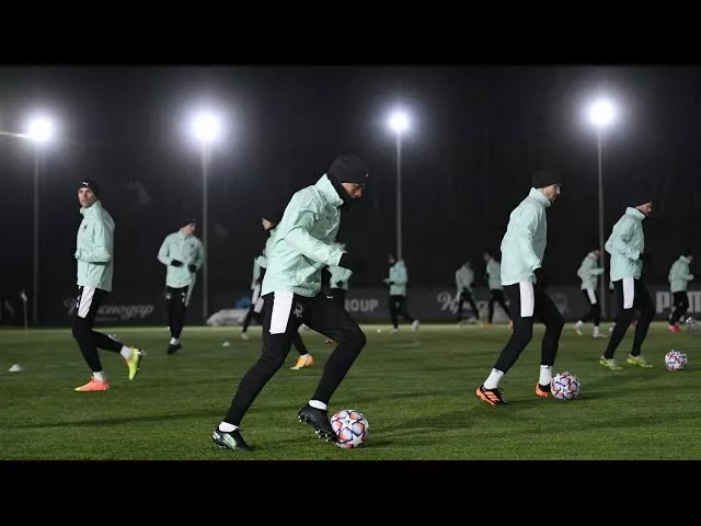Тренировка «Краснодара» перед матчем с «Севильей»