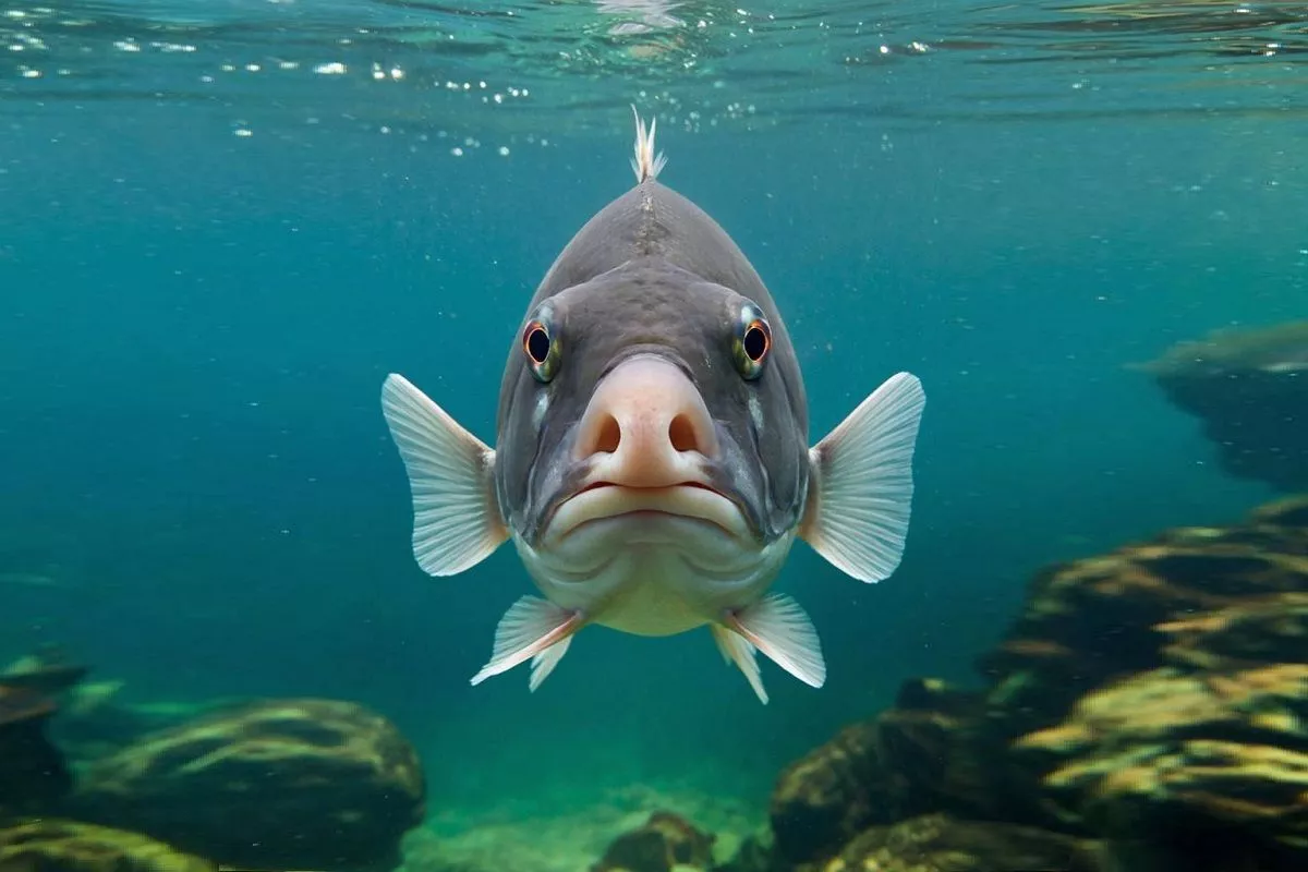 Большой, почти человеческий нос химеры чует добычу на большом расстоянии.