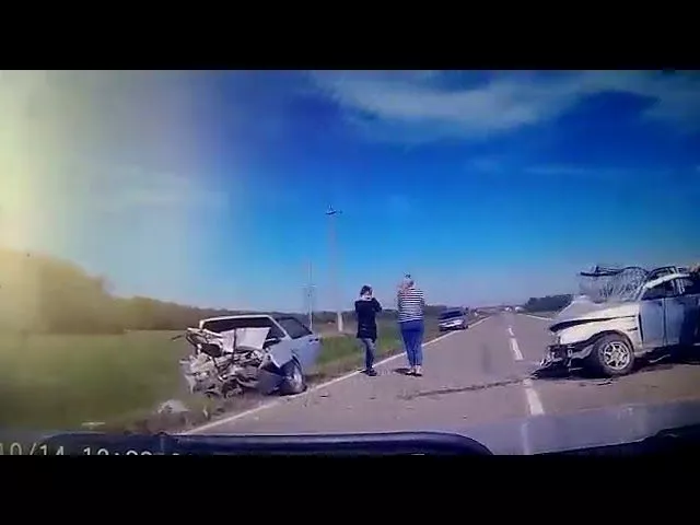 Авария в Белореченском районе, 14 октября