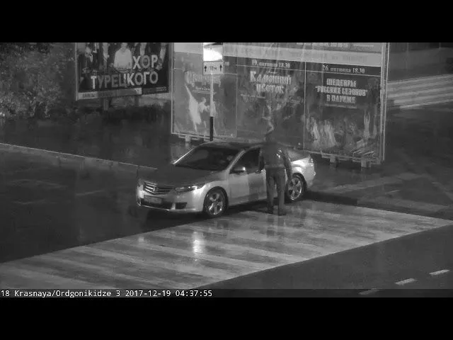 Пьяный угонщик в Краснодаре-2