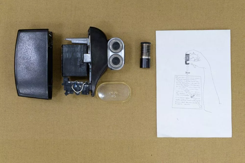 Шпионское оснащение, изъятое сотрудниками КГБ при задержании агентов западных спецслужб, 70-80 годы