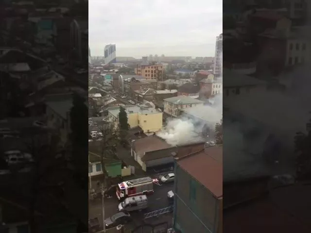 Пожар в ресторане The Печь