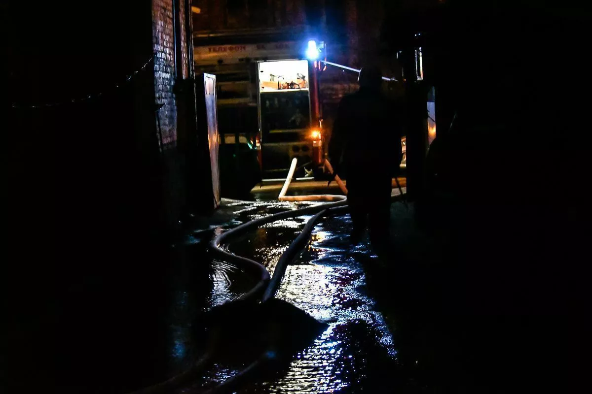 Пожар произошел в ночь на 27 января в многоквартирном доме на ул. Янковского